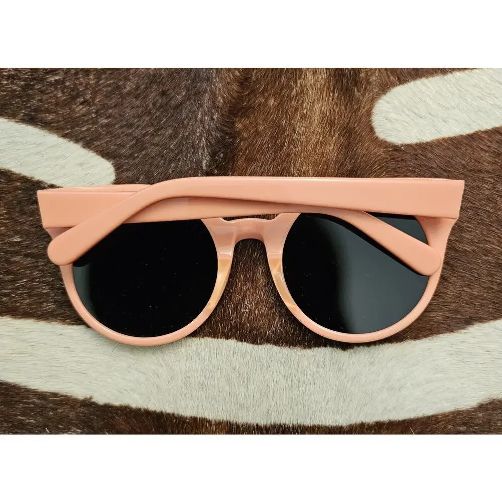Stella McCartney SK0018S Cat Girls Pink Round Sunglasses Gray Gradient